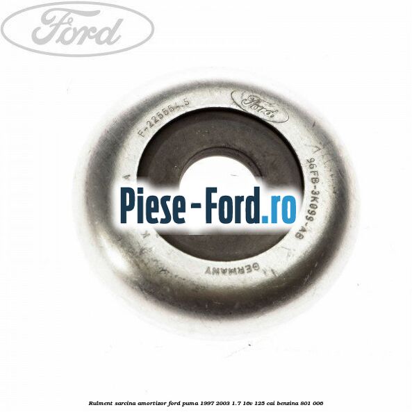 Placa suport flansa amortizor punte spate Ford Puma 1997-2003 1.7 16V 125 cai benzina